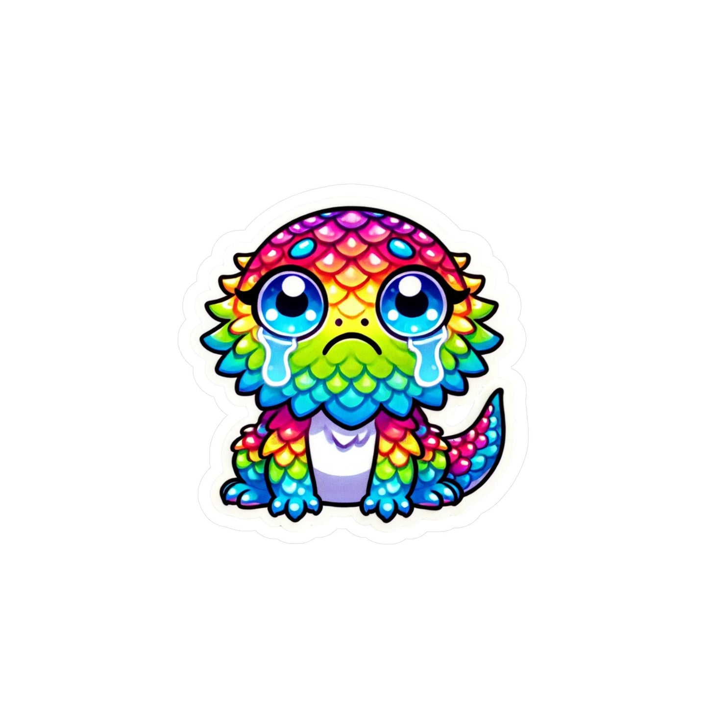 Rainbow Sad Bearded Dragon